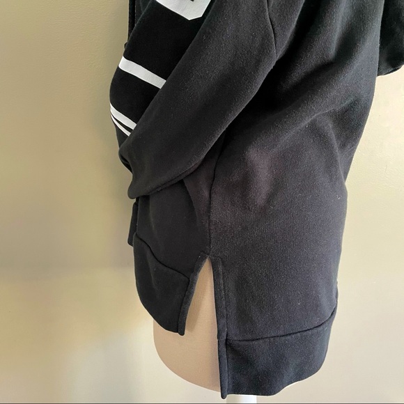 PINK hoodie w/ crisscross drawstrings - Picture 5 of 6